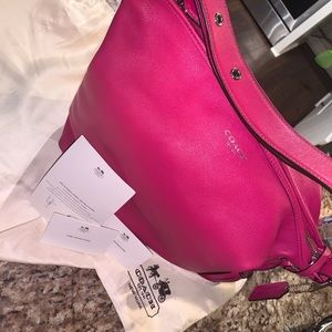 Coach fuchsia Bag
